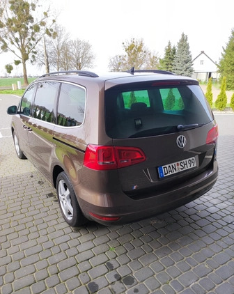 Volkswagen Sharan cena 42899 przebieg: 235200, rok produkcji 2012 z Grodków małe 211